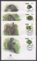 1997 - LOTTO/19323B - ZAIRE - SCIMMIE  BONOBO 4 FDC.