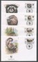 1997 - LOTTO/19322B - KAZAKISTAN - PUZZOLA MARMORIZZATA 4 FDC .