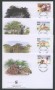 2001 - LOTTO/19382B - ERITREA - PROTELE CRESTATO 4 FDC.