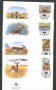 1987 - LOTTO/19241 - ZAMBIA - GAZZELLE KOB  - 4 FDC