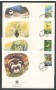 1989 - LOTTO/19304B - LIECHTENSTEIN - PROTEZIONE NATURA 4 FDC.