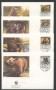 1988 - LOTTO/19309B - YUGOSLAVIA - ORSO BRUNO 4 FDC.