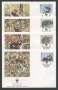 1992 - LOTTO/19253B - IRLANDA - LA MARTORA  4 FDC.