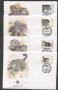 1996 - LOTTO/19311B - TAGIKISTAN - GATTO SELVATICO 4 FDC.