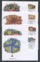 2001 - LOTTO/19340B - BRITISH INDIAN OCEAN - STELLE DI MARE 4 FDC.
