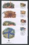 2001 - LOTTO/19340B - BRITISH INDIAN OCEAN - STELLE DI MARE 4 FDC.