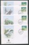 1993 - LOTTO/19264B - SINGAPORE - GARZETTA DELLA CINA 4 FDC.