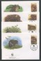 1995 - LOTTO/19299B - BIELORUSSIA - CASTORO EUROASIATICO 4 FDC.
