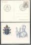 1981 - LOTTO/17091U - VATICANO - S.S.GIOVANNI PAOLO II° - 2 CARTOLINE FDC