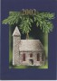 2003 - LOTTO/24340 - SVIZZERA - 90c. NATALE - QUARTINA SU FOLDER AUGURALE POSTE