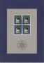 2003 - LOTTO/24340 - SVIZZERA - 90c. NATALE - QUARTINA SU FOLDER AUGURALE POSTE