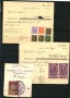 1929/44 - REGNO - LOTTO/47992 - INSIEME DI  9 RICEVUTE CON MARCHE DA BOLLO
