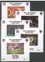 1991 - ST.VINCENT - LOTTO/19623 - 25° CAMPIONATO SUPER BOWL  - 25 FOGLIETTI - NUOVI