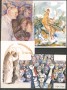 1985 - VATICANO  - LOTTO/47434 - INSIEME DI 8 CARTOLINE POSTALI E UN AEROGRAMMA
