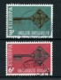 1968 - BELGIO - LOTTO/24441 - EUROPA 2v. - USATI