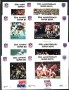 1991 - ST.VINCENT - LOTTO/19623 - 25° CAMPIONATO SUPER BOWL  - 25 FOGLIETTI - NUOVI