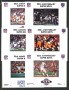 1991 - ST.VINCENT - LOTTO/19623 - 25° CAMPIONATO SUPER BOWL  - 25 FOGLIETTI - NUOVI