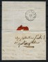 1858 - LOMBARDO VENETO - LOTTO/41034 - 30 CENTESIMI SU PIEGHEVOLE DA MILANO A CASSIGLIO