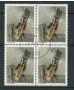 1980 - LOTTO/16422QU - AUSTRIA - ARTE MODERNA - QUARTINA USATA