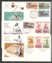 1960 - LOTTO/15981 - REPIBBLICA GIOCHI OLIMPICI 9v. - 3 BUSTE FDC
