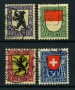 1924 - LOTTO/22259 - SVIZZERA - PRO JUVENTUTE 4v. - USATI