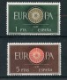 1960 - LOTTO/22867 - SPAGNA - EUROPA 2 v. -NUOVI