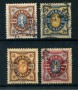 1892 - LOTTO/24062 - SVEZIA - CIFRA IN OVALE 4v. - USATI