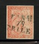1853 - DUCATO DI PARMA - LOTTO/40240 - 15 cent. VERMIGLIO - USATO