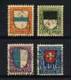1922 - LOTTO/22255 - SVIZZERA - PRO JUVENTUTE 4v. - USATI