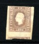 1858 - AUSTRIA - LOTTO/43633 - 1,05 K. LILLA GRIGIO EFFIGIE DI FRANCESCO GIUSEPPE
