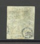 1851/52 - TOSCANA - LOTTO/40279 - 6 CRAZIE ARDESIA SU GRIGIO - USATO