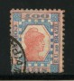 1891 - LOTTO/16597 - BRASILE - 100r. rosso blu - usato