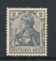 1902 - LOTTO/17682 - GERMANIA - 2p. GRIGIO - LING.