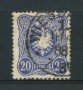 1880 - LOTTO/17672 - GERMANIA IMPERO - 20  PFENNIG AZZURRO - USATO