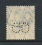 1905 - LOTTO/17697 - GERMANIA - 20p. AZZURRO VIOLETTO  PERFIN - USATO
