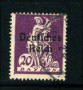 1920 - LOTTO/17831 - GERMANIA REICH - 20pf. VIOLETTO - USATO
