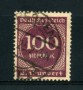 1923 - LOTTO/17856 - GERMANIA REICH - 100m. LILLA - USATO