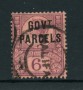 1888/901 - LOTTO/24612 - GRAN BRETAGNA - SERVIZIO - 6p. VIOLETTO GOVT.PARCELS - USATO