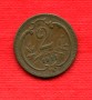 1911 - LOTTO/M20687 - AUSTRIA - 2 HELLER BRONZO