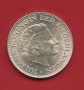 1967 - OLANDA - 1 GULDEN ARGENTO REGINA GIULIANA - LOTTO/M32397