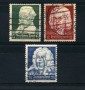 1935 - LOTTO/16196 - GERMANIA - COMPOSITORI TEDESCHI 3v. - USATI