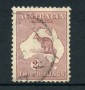 1923/25 - LOTTO/21541C - AUSTRALIA - 2s. BRUNO LILLA - USATO