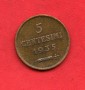 1935 - SAN MARINO - LOTTO/M47894 - 5 CENTESIMI BRONZO
