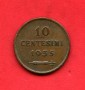 1935 - SAN MARINO - LOTTO/M47901 - 10 CENTESIMI BRONZO