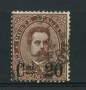 1890 - LOTTO/16522 - REGNO - 20c. su 30c. BRUNO UMBERTO I° - USATO