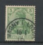 1902 - LOTTO/17684 -  GERMANIA -  5p. VERDE - USATO