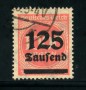 1923 - LOTTO/17876 - GERMANIA REICH - 125t. su 1000m. ROSA - USATO