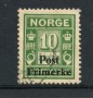 1929 - LOTTO/21027 - NORVEGIA - 10 ore VERDE - USATO
