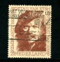 1956 - LOTTO/21291 - OLANDA - 25+8 c. BENEFICENZA REMBRANDT - USATO