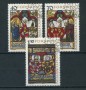 1979 - LOTTO/23205 - LIECHTENSTEIN - VETRATE CON STEMMI 3v. - USATI